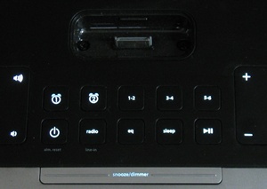 iHome Clock Radio controls iHome Clock Radio controls